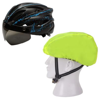 Cycling Helmet with Waterproof Cover Anti-collision Sport Cycling Helmet Adjustable Ciclismo Bike Helmets for Skateboard Scooter