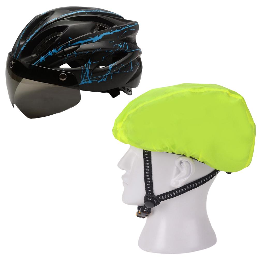 

Cycling Helmet with Waterproof Cover Anti-collision Sport Cycling Helmet Adjustable Ciclismo Bike Helmets for Skateboard Scooter CHINA