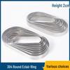 Oval Baking Molds for Pastries