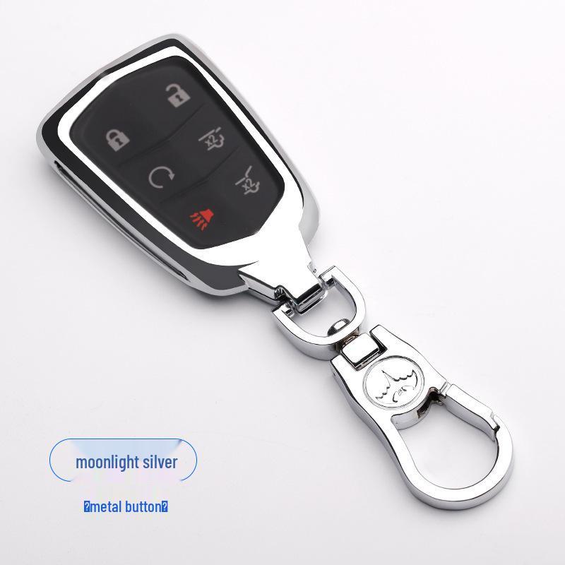 

Cadillac ATLS/XTS/XT4/XT5/CT6/SRX Metal Car Key Case Keychain