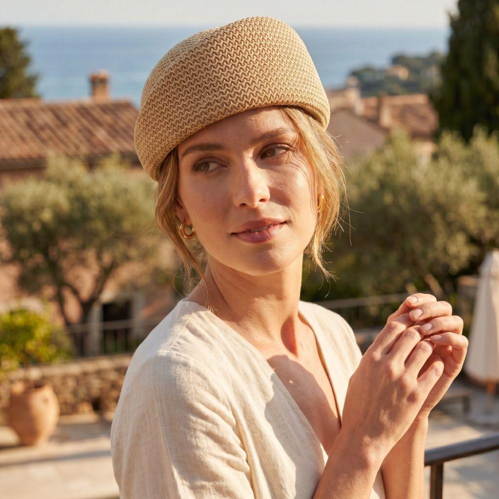 Weave Straw Pillbox Hat Fedoras Fedora Hat Women Medicine Box Hat  Beach Visor