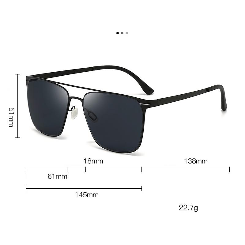 New Sunglasses Men's UV Resistant Driving Sunglasses Full Frame Outdoor UV Resistant Glasses 5135