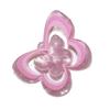 Exquisite Acrylic Hollow Butterfly Pendant Ideal for DIY Jewelry Making Acrylic Butterfly Charm with Hoop Necklaces