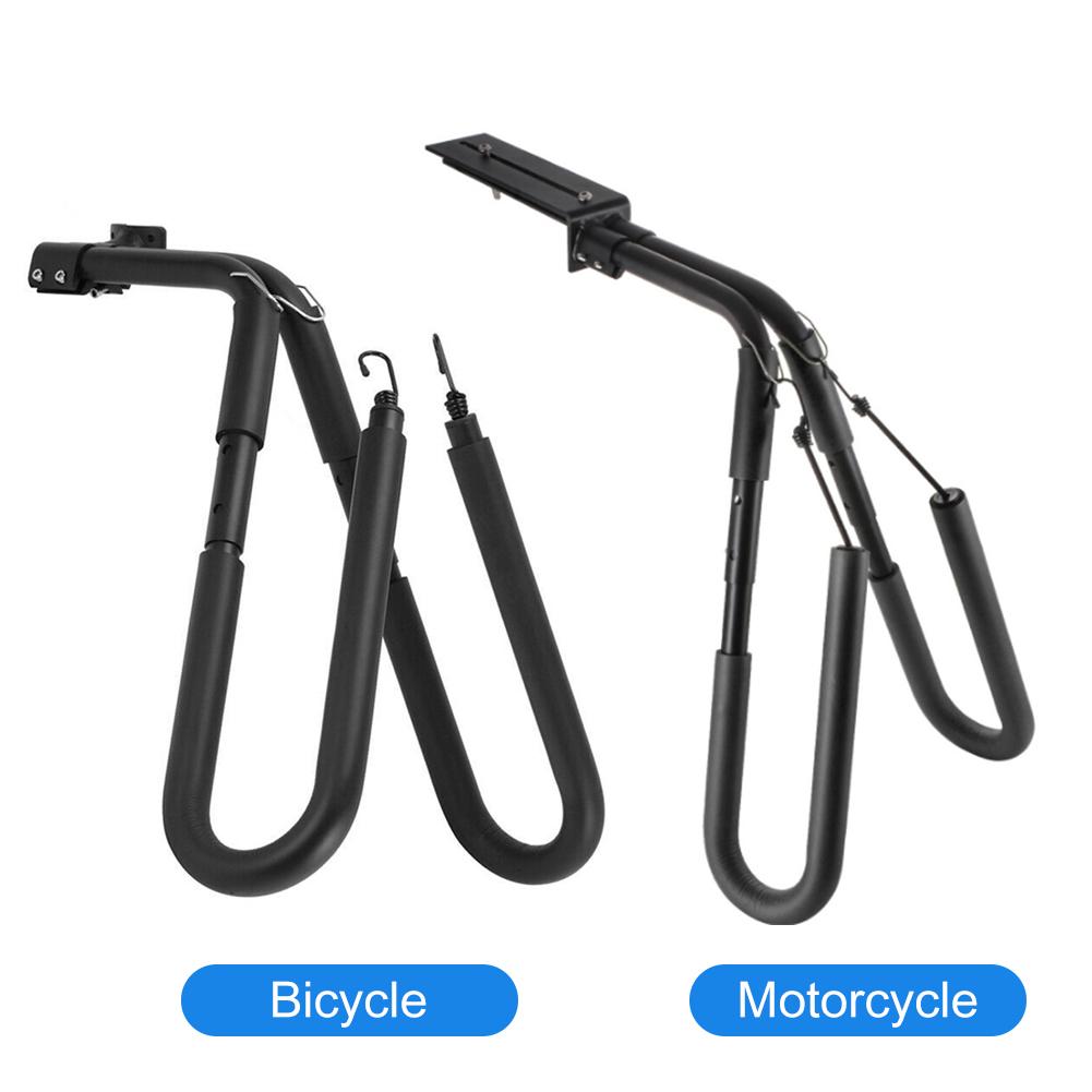 Bike Surfboard Carrier Rack Bicycle Surfboard Rack Motorcycle Surfboard Rack Motorcycle Surf Bracket Holder Aluminium Alloy