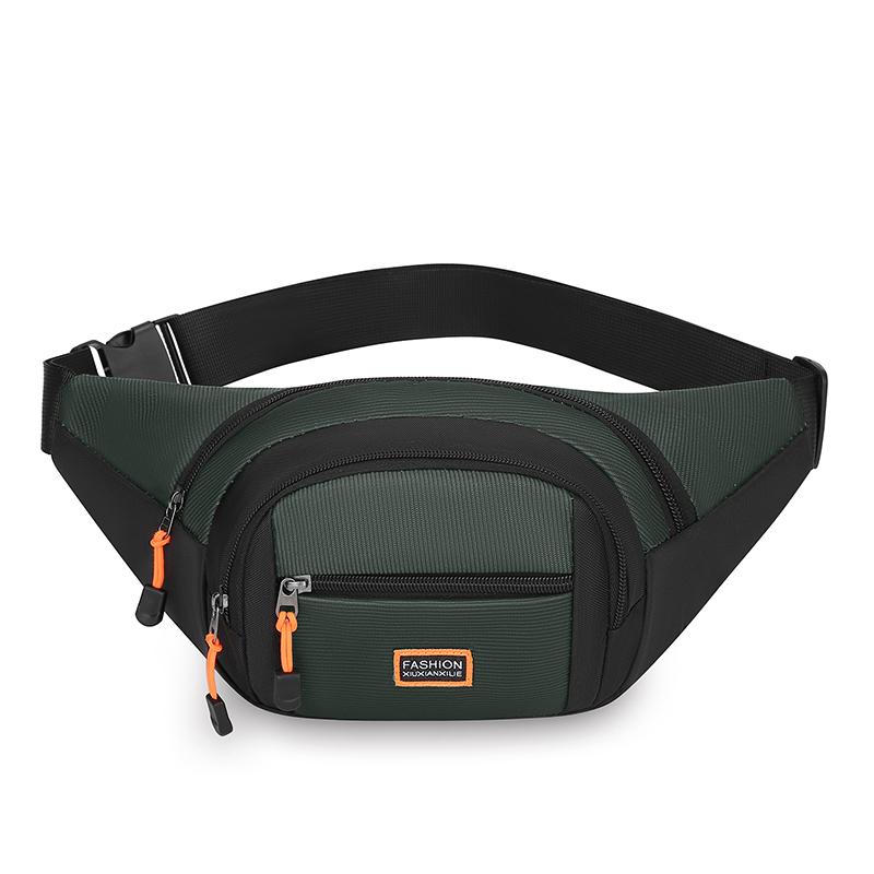 

Унисекс Водонепроницаемая Оксфордская Поясная Сумка - Вместительная Сумка-Пояс для Мужчин и Женщин (Прочный и износостойкий для путешествий/спорта) зелёный