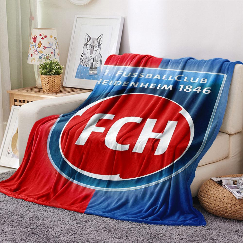 FC Heidenheim FlAannel Blanket, High Quality Comfortable for All Seasons, Home Decor, Warmth and Comfort