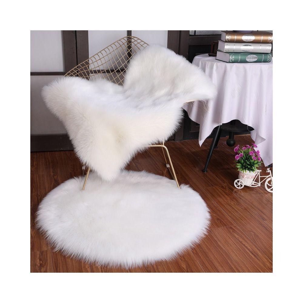 Imitation Wool Soft Rugs Washable Faux Fur Sheepskin Rug Long Hair Carpet Bedroom Mats Fluffy Shaggy Floor Protection Home Decor