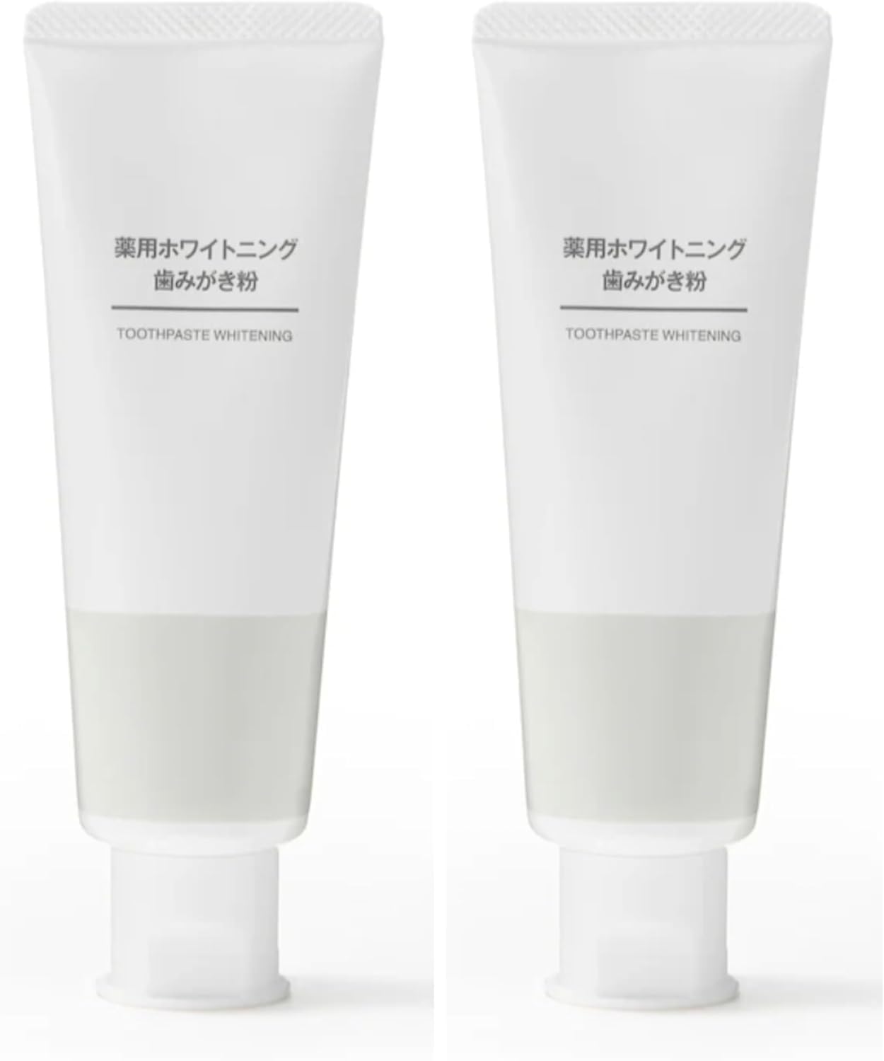 

MUJI Лечебная отбеливающая зубная паста набор из 2 штук 100г x 2 флакона