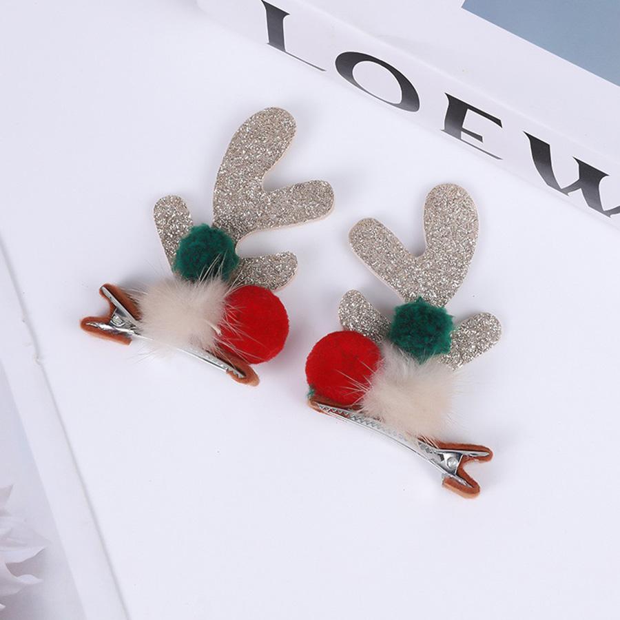 2026 New 7 Styles Cute Deer Antlers Hair Clip For Women Girl Lovely Hair Buckle Hairpins Children Headwear Hairgrip Economic