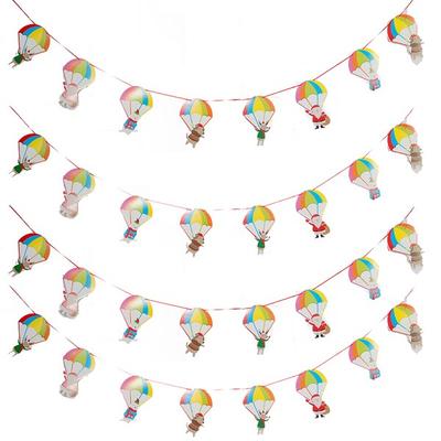 Party Show Christmas Party Garland Parachute 4p
