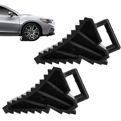 Tire Chocks Tire Protector Ramps Anti-Slip Tyre Slip Stopper Tire Protector Ramps Portable Anti-Slip Car Stopper For Keep Cars