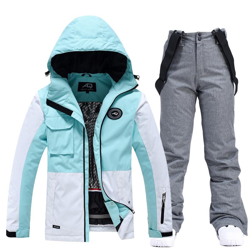 Men's & Women's Winter Ski & Snowboard Suit - Warm, Thickened Jacket and Pants