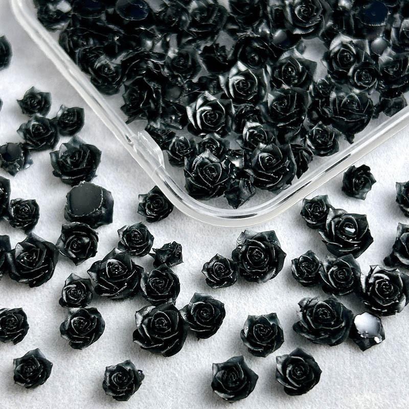 Hot-Selling Floral Color Nail Art Kit Luminous Resin Spring Fresh Nail Art Accessories