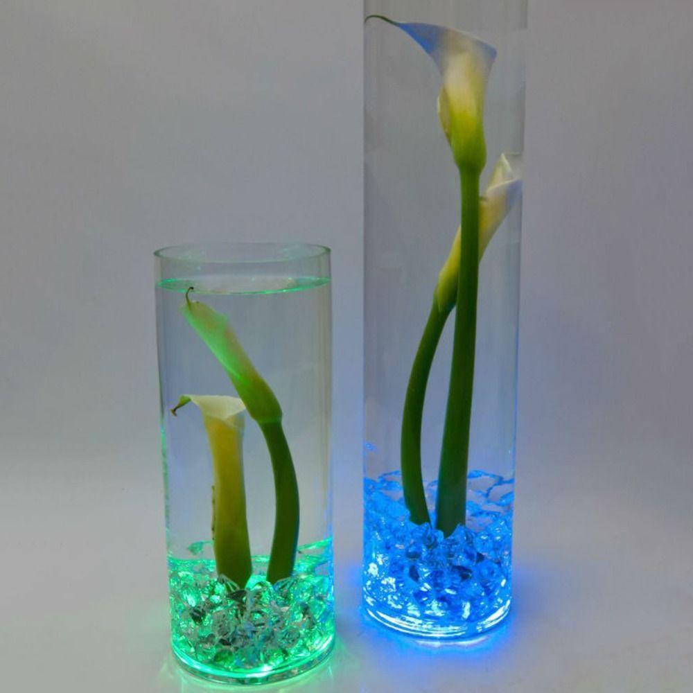 Wasserdichte 3 LED Unterwasserleuchte 16 Farben RGB Nachtlampe Umgebungslicht Atmosphärenlampe Aquarium