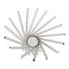 Fruit Vegetables Basket Bowl Stainless Steel Linear Countertop Fruit Bowl for Living Room and Office