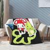Jj Mikey Maizen Blanket Soft Warm Flannel Throw Blanket Bedspread For Bed Living Room Picnic Travel Home Couch