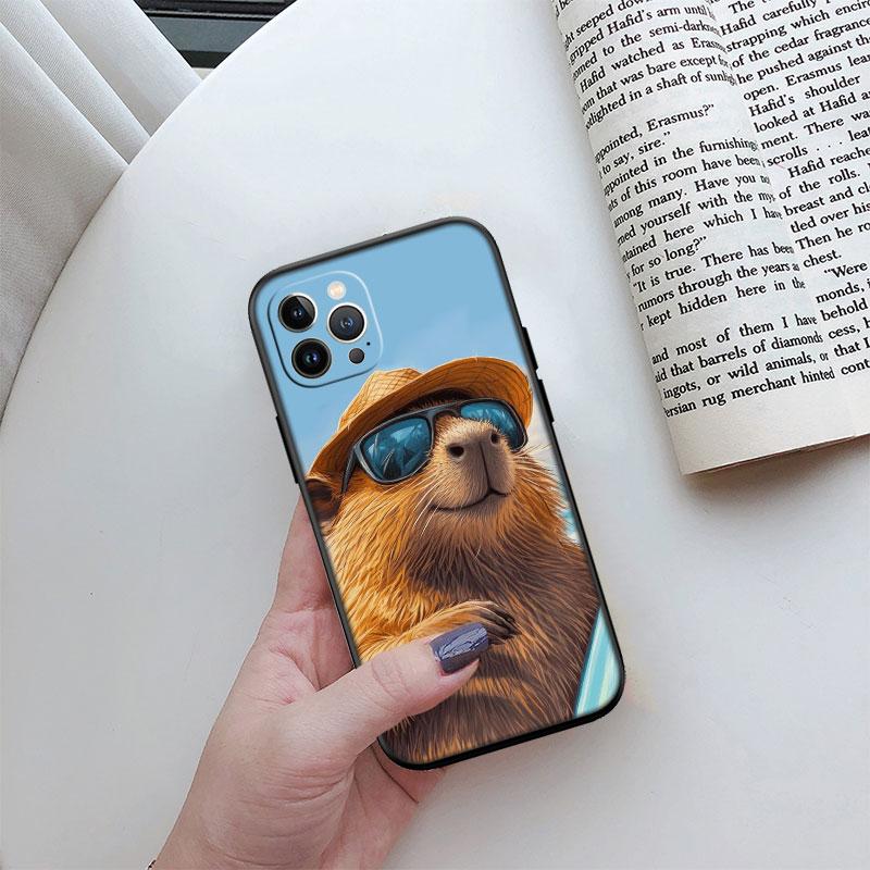 Cartoon  Capybara New High-End Cover Phone Case for Redmi Note 13 14 Pro+ Plus A3 13X 13C 14S 14C