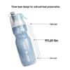 GUB COOL Fitness- & Fahrrad-Wasserflasche mit Sprühfunktion für Männer - Kunststoff, Ideal für Sommeraktivitäten
