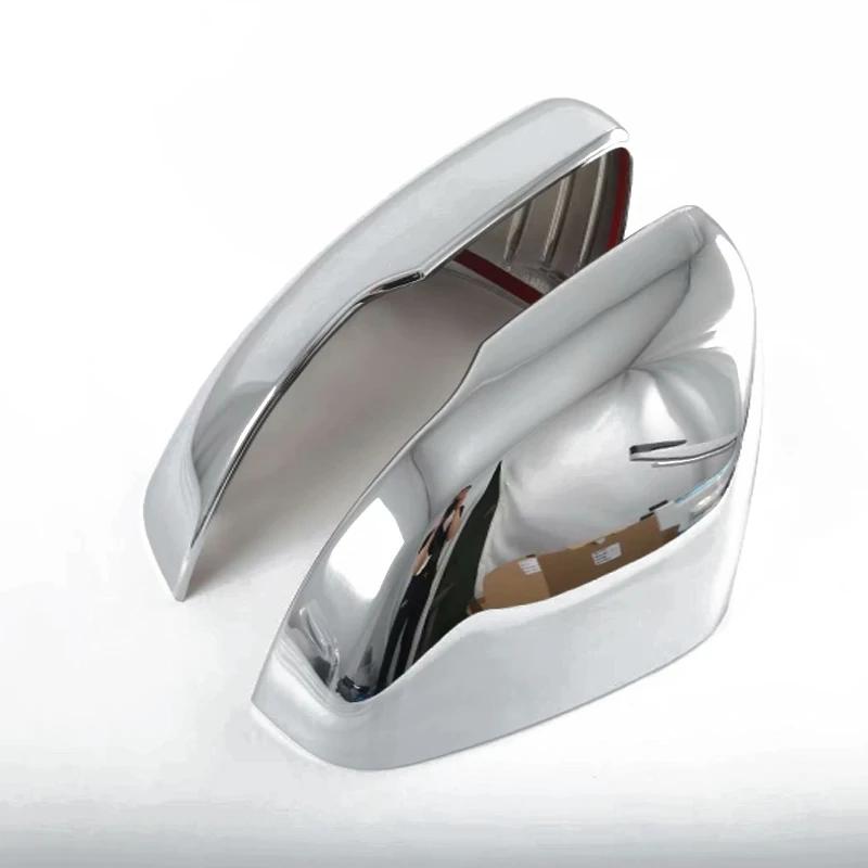 For Kia Sorento MQ4  22  ABS Carbon Fiber chrome Rearview Mirror Side Mirror Cover Exterior Door Mirror Trim Car styling ABS chrome