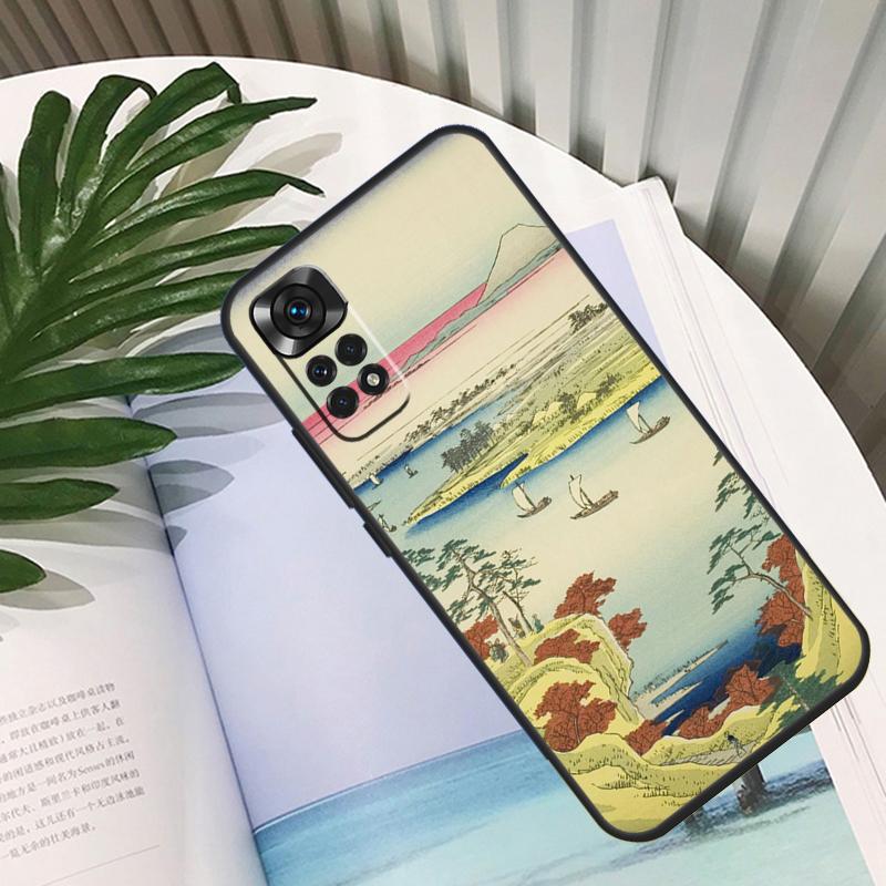 Japanese Ukiyoe Funda For Xiaomi Redmi Note 14 10 11 12 13 15 Pro Plus Case For Redmi 15 15C 14C 12C 10C 13C