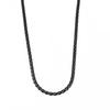 18K Gold-Plated Stainless Steel Cross Necklace for Men - Hip Hop Cuban Twist Chain Jewelry