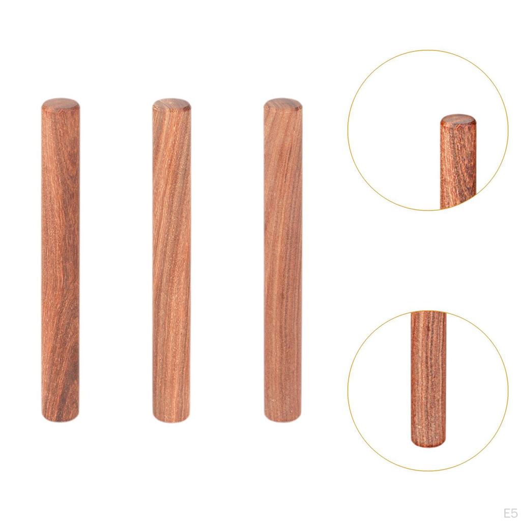 Dřevěné kolíkové tyče Kulaté tyčky Příslušenství, Pevné, Všestranné, Dekor Pevné Nedořešené Tvrdé dřevo pro