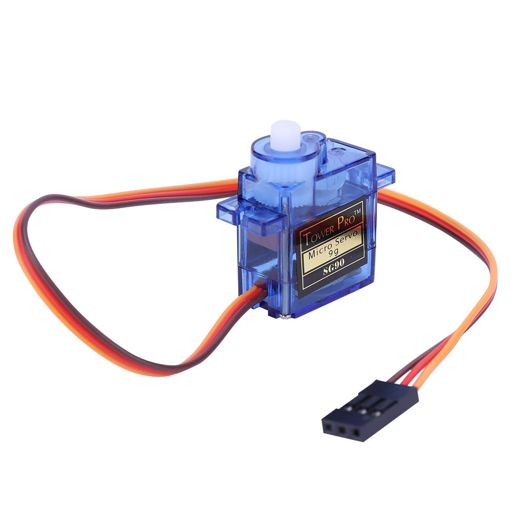 

SG90 9G Micro Gear Servomotor Starrflügel für RC Hubschrauber (360 Grad)