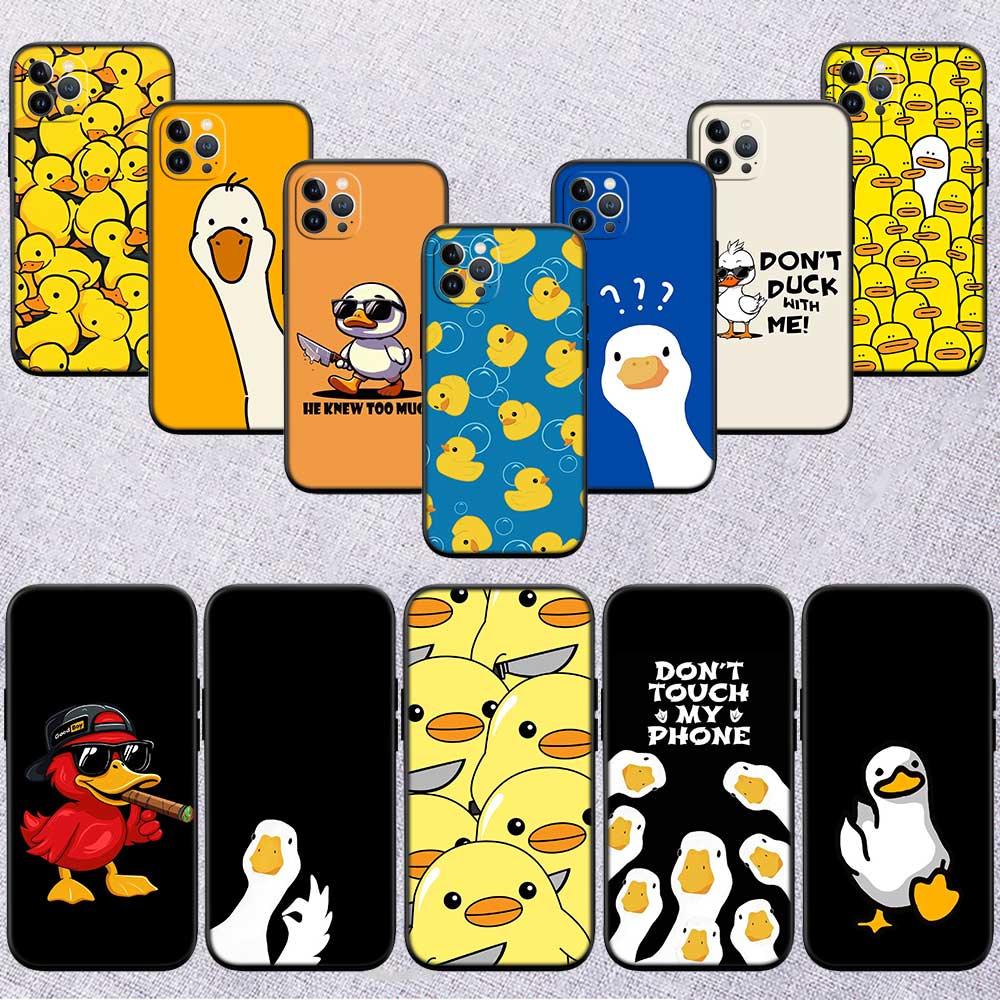 DUCK Cartoon Handyhülle für Motorola Moto Edge 60 60s 70 G86 G56 G54 E14 G04S G45 G54 G64 S30 S50 X30 X40 X50 Ultra Pro Power