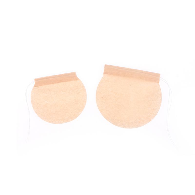 50Pcs Teabags Biodegradable Paper Drawstring Eco-Friendly Filter Tea Drip Bags