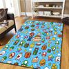 Super Mario Cartoon Carpet, Cool Movie Home Decor Mat, Digital Print Bedroom Floor Rug, Living -HYQ88