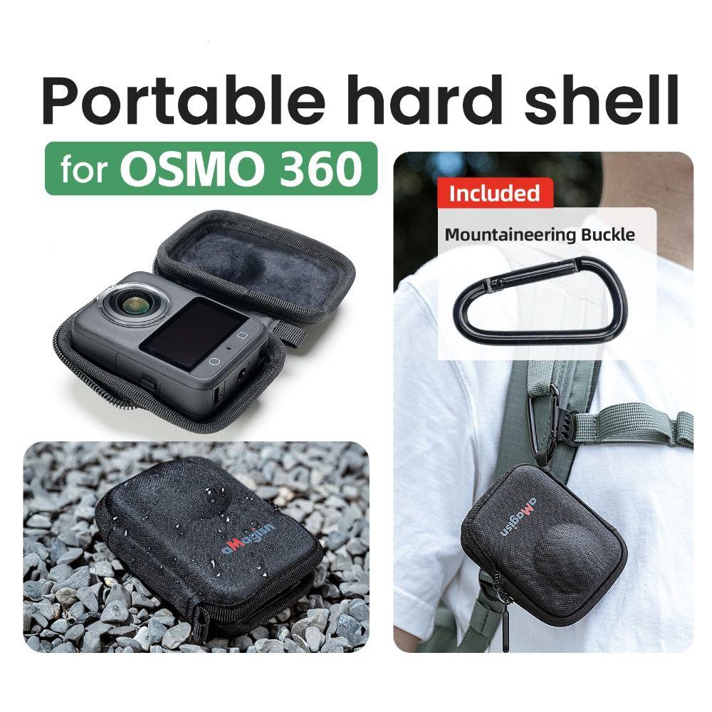 Protective Camera Body Case with Bottom Opening EVA Organizer Case Shockproof Lightweight Carrying Case for DJI Osmo 360