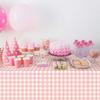 120x120cm Plaid Tablecloth Dust-proof Writing Desk Mat Simple Decor Ins Table Cloth  Household