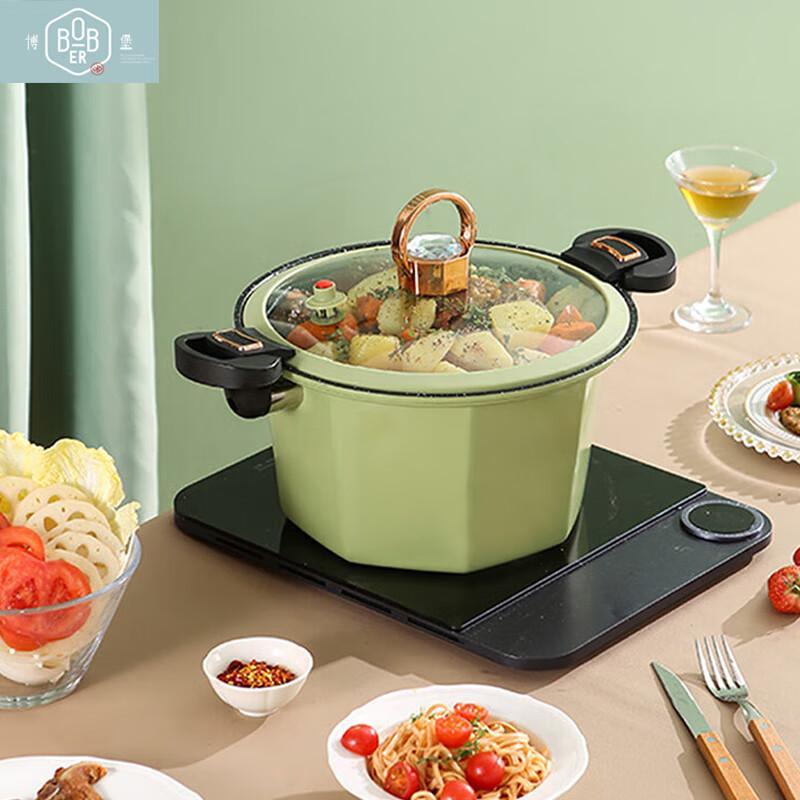Bobao Octagonal Maifan Stone Non-stick Micro Pressure Cooker