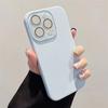 The new liquid silicone is suitable for Apple 11promax mobile phone case lens all-inclusive iphone11 solid color 11pro.