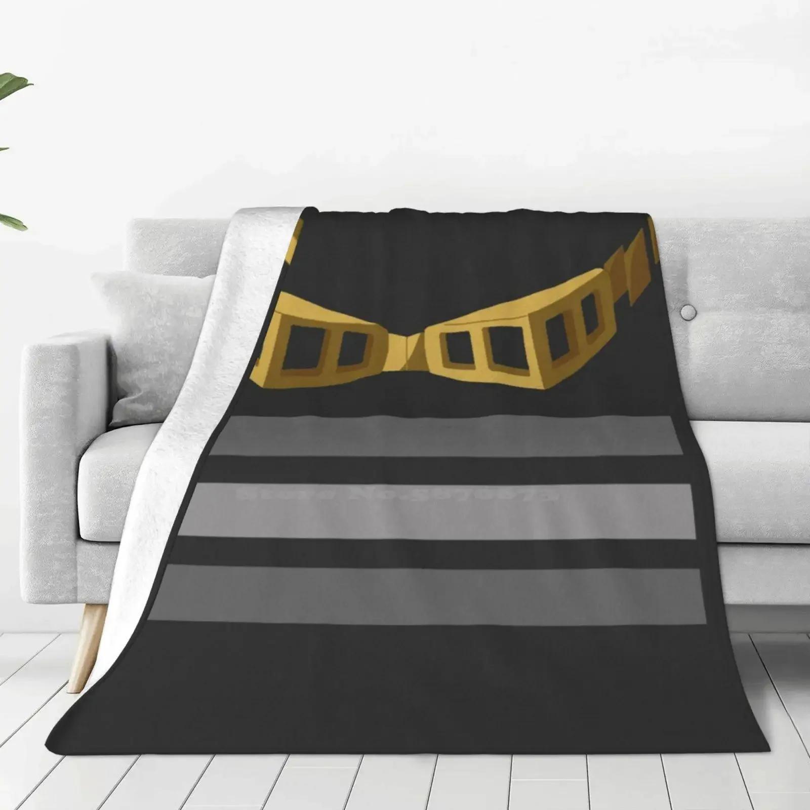 Eraserhead Logo Soft Warm Throw Blanket for My Hero Academia Fans Aizawa Shota Theme 75X95CM