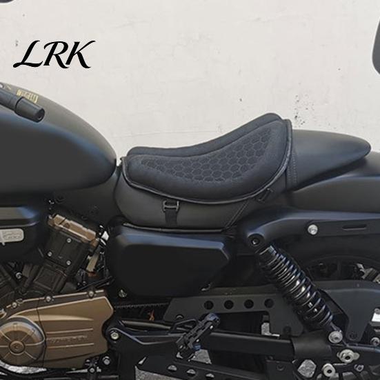 Shock Absorbing Bike Seat Motorcycle Gel Cushion, Universal Electric Scooter Comfort Pad, Waterproof Ergonomic Pad UV Protection Cover for Delivery