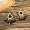 Pinkdudu Ethnic Style Rice Bead Tassel Bohemian Women Earrings Travel Accessories for Women PD2038