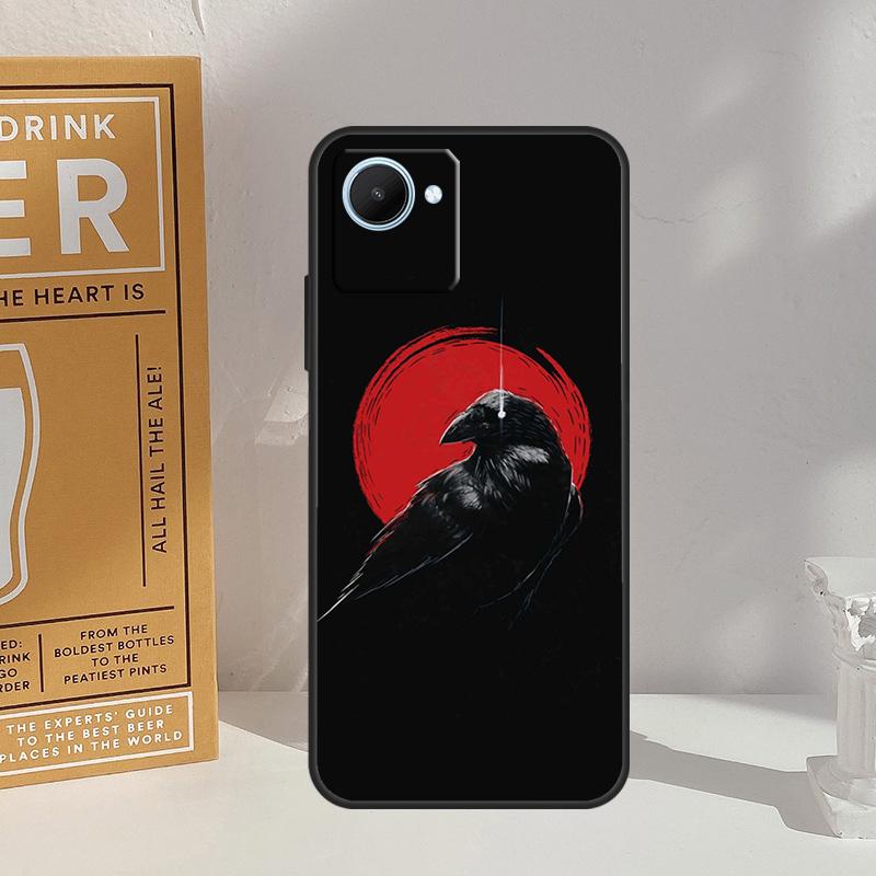 

Crow Raven Dark Skull For Realme GT 7 Pro GT 6 6T 5 C67 C61 C55 C53 C51 C21Y C25S C75 10 11 12 13 14 Pro Plus Case Realme 13 Pro Plus