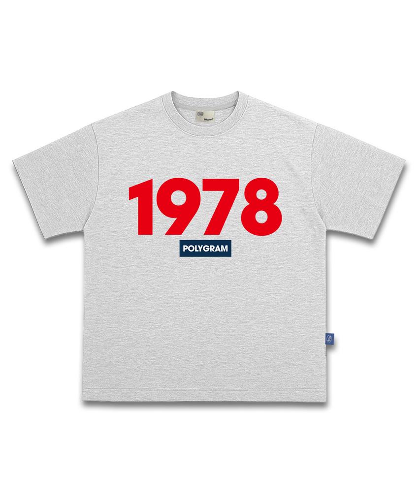 POLYGRAM 1978 Boxy 16-Count Cotton Oversized Short Sleeve T-Shirt [3 Colors]