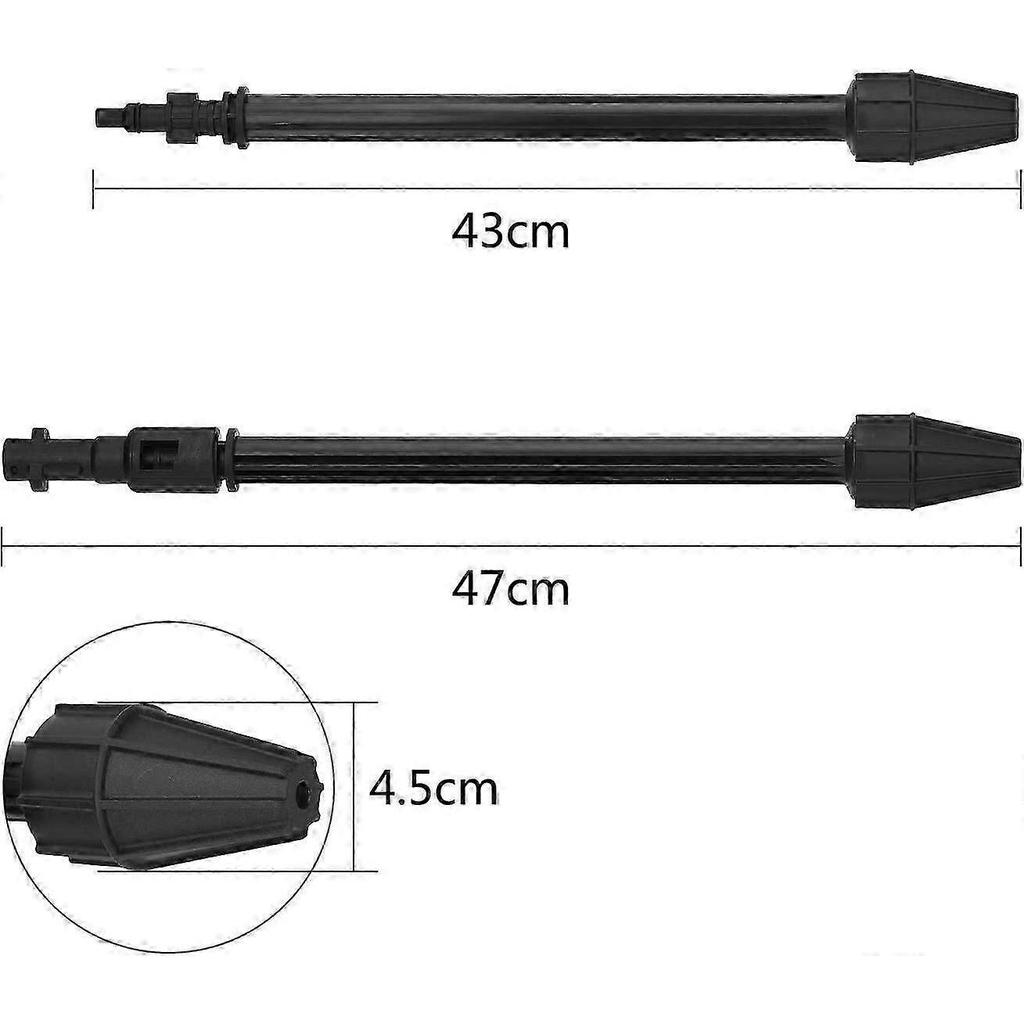 Rotary Cleaning Lance for Karcher K2 K3 K4 K5 K6 K7, Car Rotary Jet Lance Gun for Karcher K2~K7 Series Pressure Washers