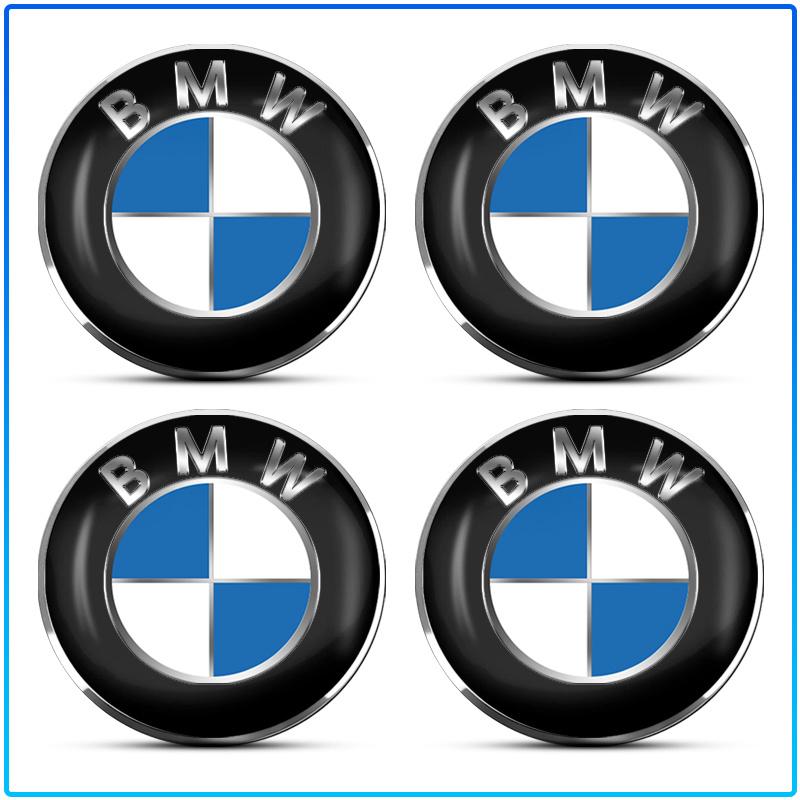 4Pcs 56MM Car Wheel Center Hub Caps Rim Caps Covers Emblem For BMW E34 E46 E39 E38 E90 E60 E36 F30 F30 F10 E92 E38 E91 G30 G38 M3 M5