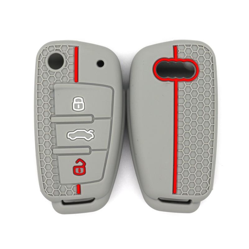 Car Remote Key Case Cover Fob Shell For A3 8P A6 TT Q3 A1 A4 Q7 S3