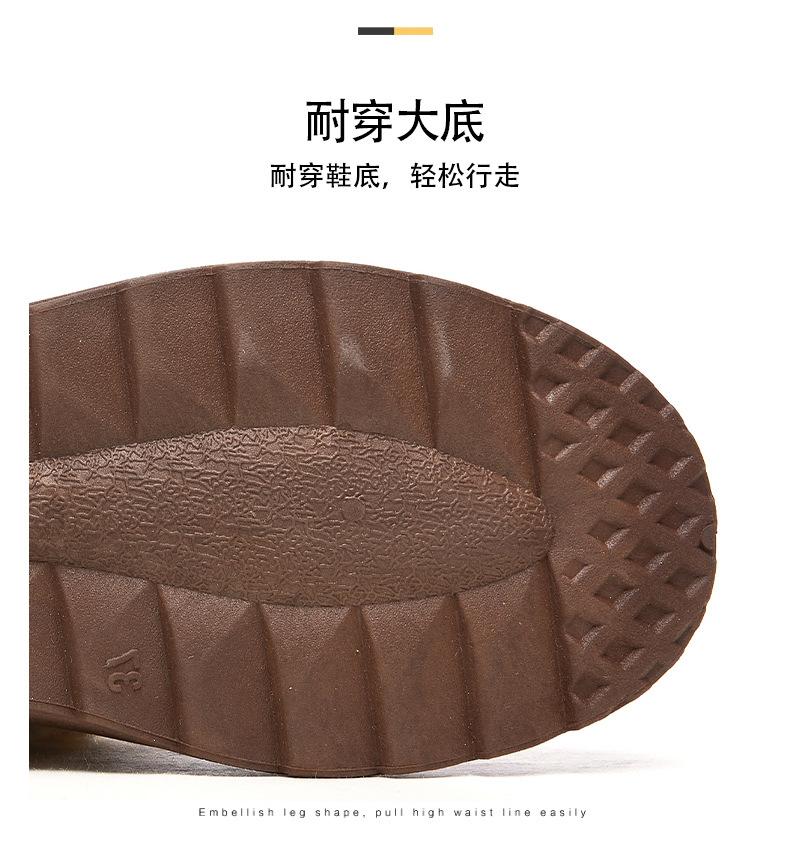 Fashion 2025 New Winter Flat Shoes Women's Snow Boots Plush Warm Winter Thick Fashion Women's Boots Drop Shipping