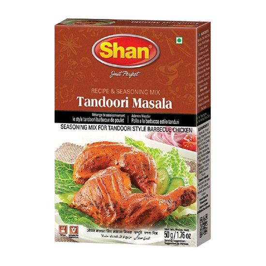 Shan Chicken Tikka Recipe and Seasoning Mix, 6 X 50 G