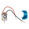 RC Brushed Motor Replacement Wide Compatibility Enhanced  540 RC Brushed Motor Stainless Steel Shell for 1/10 RC Car