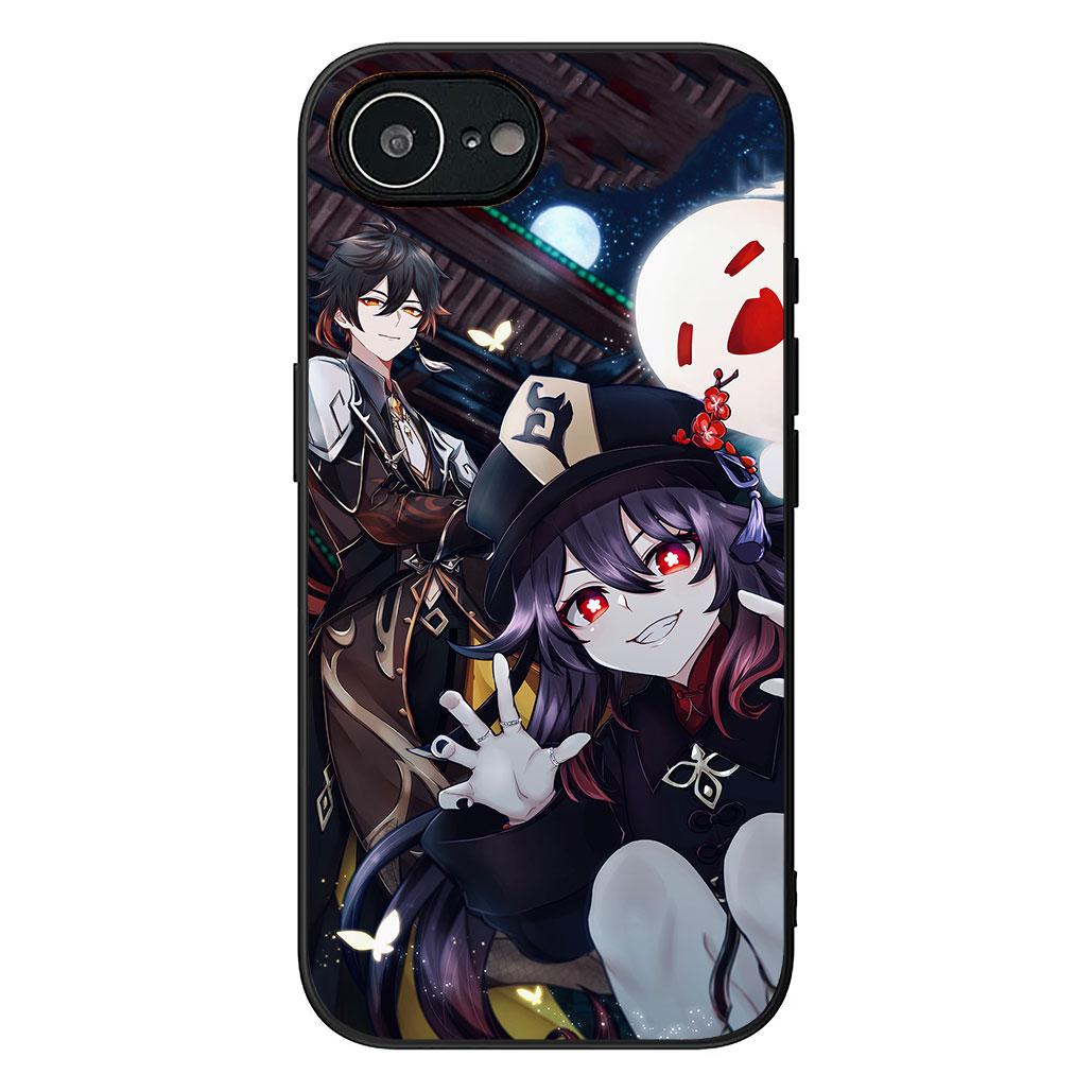 

Genshins Impacts Hu Tao HuTao Phone Case for Apple iPhone 16 17 Air 14 15 Pro Max Plus 16+ 16E 14+ ProMax Protective Cover iPhone17 Pro Max