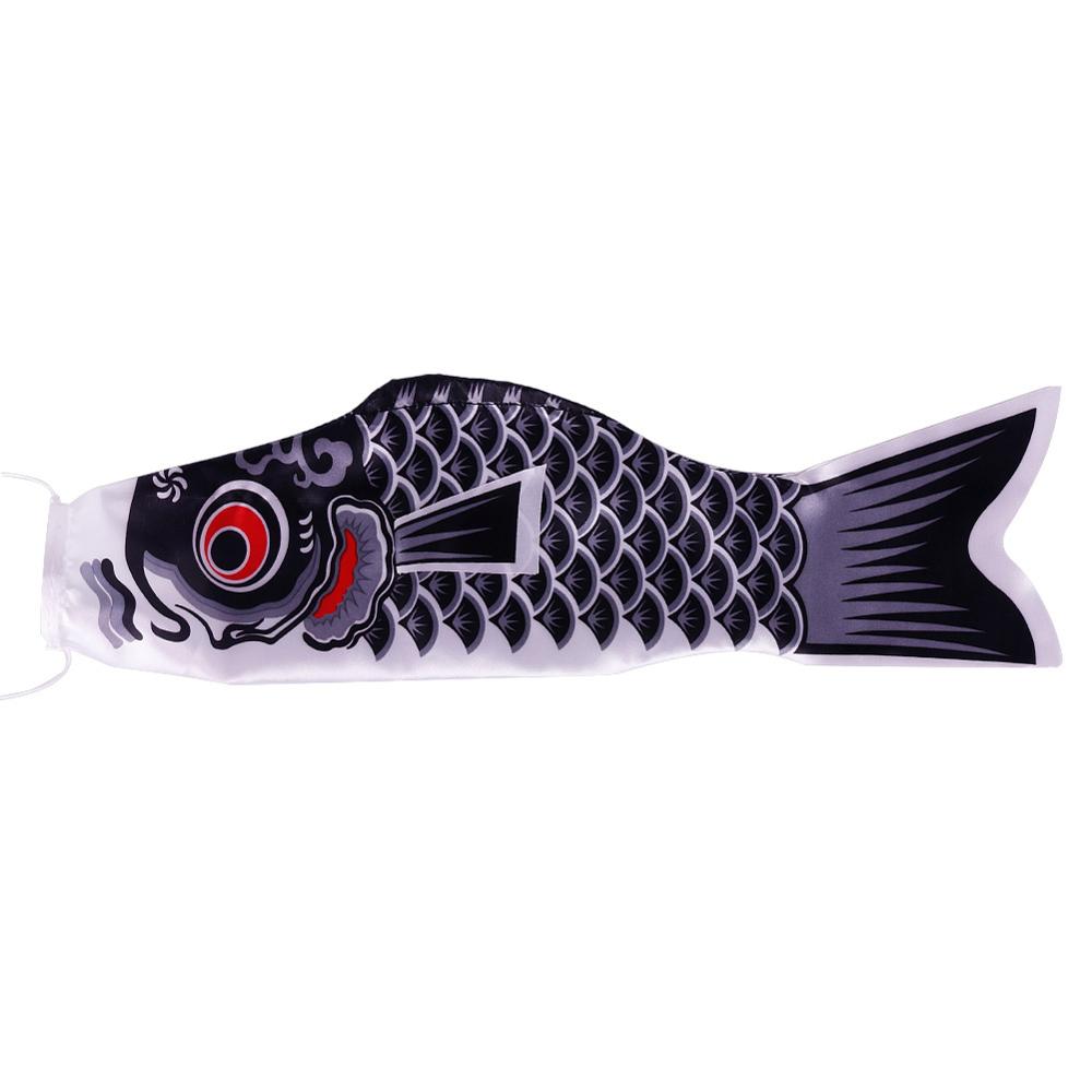 40/70/100cm Japanese Carp Spray Windsock Streamer Fish Flag Wind Chimes Hanging Decorations Yard Colorful Koinobori Kite