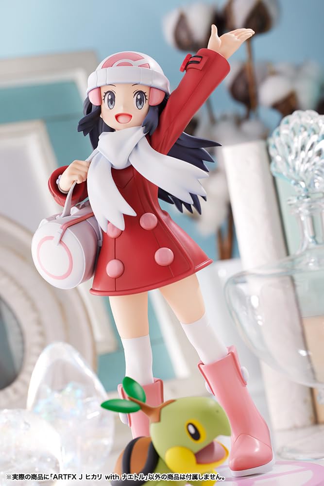Kotobukiya Series ARTFX J Hikari with Naetle Scale PVC Painted Finished Figure "Pokémon" 1/8