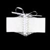 Cinture Vita Modellanti Body in Pizzo Largo Cintura Elastica in Pizzo Trasparente Vestito Versatile