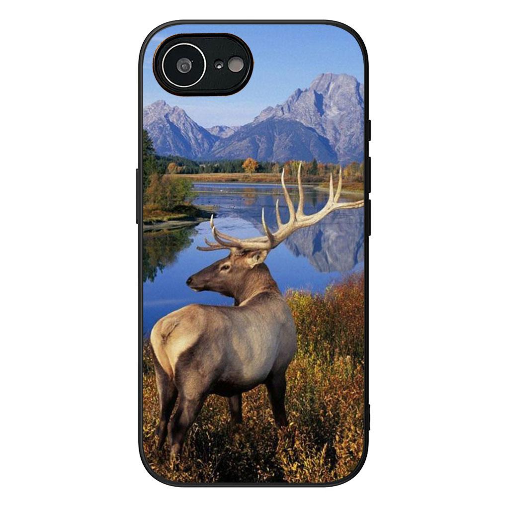 Soft Cover for Apple iPhone 17 16 14 15 Pro Max Plus 15+ 16E XR ProMax Air 16+ Coque Phone Case Deer Wild Hunting Buck